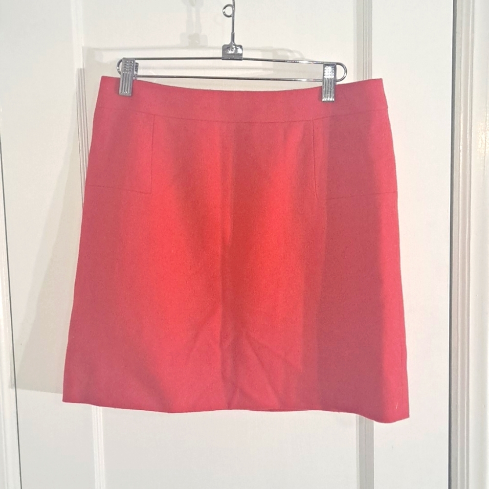 J Crew Wool Blend mini skirt SZ 6